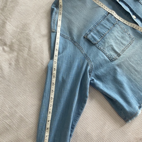 David Bitton Cotton Chambray Button Up - Picture 12 of 16